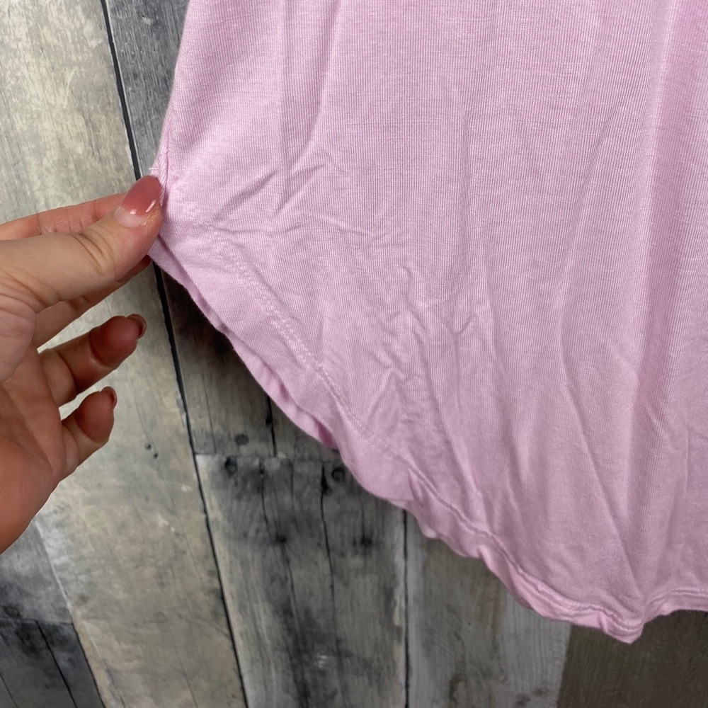 Torrid Super Soft Pink Favorite Tunic Tee Size 1 - Picture 11 of 13